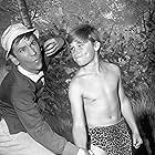 Kurt Russell and Bob Denver in Gilligan's Island (1964)