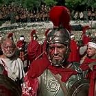 Robert Brown, John Crawford, and Charles Fawcett in The 300 Spartans (1962)