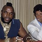 Sylvester Stallone and Mr. T in Rocky III (1982)