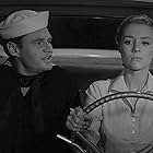 Inger Stevens and Adam Williams in The Twilight Zone (1959)