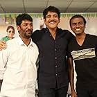 Nagarjuna Akkineni, Anup Rubens, and Kalyan Krishna at an event for Soggade Chinni Nayana (2016)