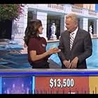 Pat Sajak and Martha Christianson in Wheel of Fortune (1983)