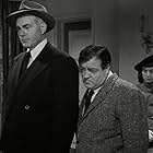 Lou Costello, James Flavin, and Victoria Horne in Bud Abbott Lou Costello Meet the Killer Boris Karloff (1949)