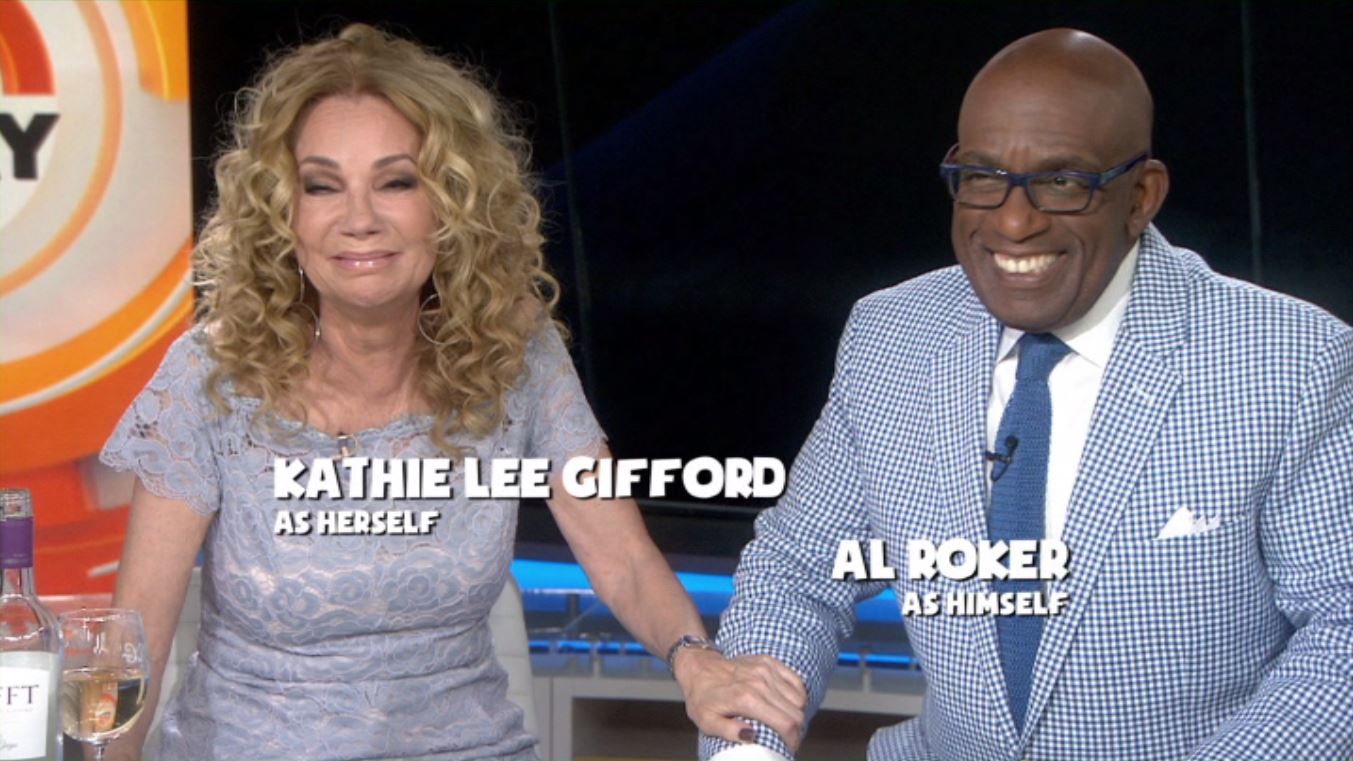 Kathie Lee Gifford and Al Roker in Sharknado 5: Global Swarming (2017)