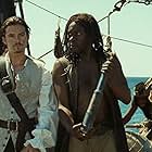 Orlando Bloom and Robbie Gee in Pirates of the Caribbean: Dead Man's Chest (2006)