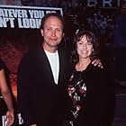 Billy Crystal and Janice Crystal at an event for Independence Day (1996)