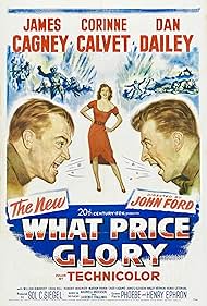 James Cagney, Corinne Calvet, and Dan Dailey in What Price Glory (1952)
