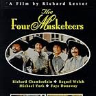 Richard Chamberlain, Christopher Lee, Oliver Reed, Michael York, and Frank Finlay in The Four Musketeers: Milady's Revenge (1974)