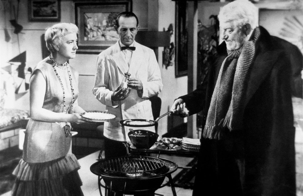 Jean Gabin and Jacqueline Maillan in Archimède, le clochard (1959)