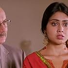 Anupam Kher and Shriya Saran in The Other End of the Line (2007)