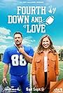 Pascale Hutton and Ryan Paevey in Fourth Down and Love (2023)