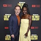 Andrew Lincoln and Danai Gurira at an event for The Walking Dead: The Ones Who Live (2024)