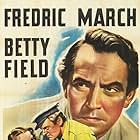 Betty Field, Fredric March, and Sig Ruman in Victory (1940)