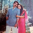 Amala Akkineni and Kamal Haasan in Vetri Vizha (1989)