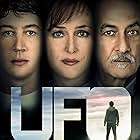 Gillian Anderson, David Strathairn, and Alex Sharp in UFO (2018)