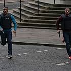 Noel Clarke and Ashley Walters in Bulletproof (2018)