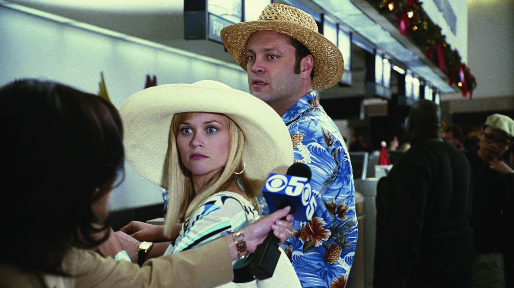 Vince Vaughn and Reese Witherspoon in Four Christmases (2008)