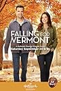 Julie Gonzalo and Benjamin Ayres in Falling for Vermont (2017)