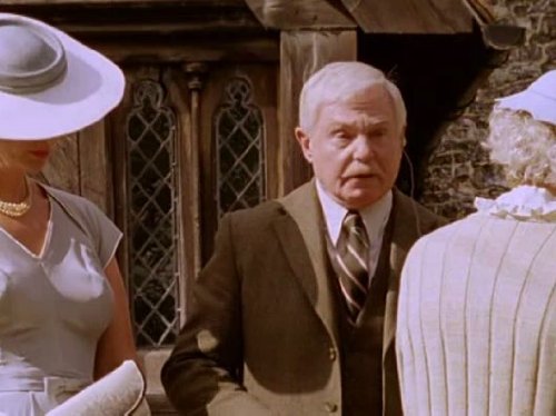 Derek Jacobi, Janet McTeer, and Geraldine McEwan in The Murder at the Vicarage (2004)