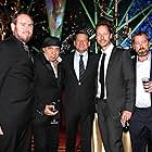 Steven Van Zandt, Trond Fausa, Tommy Karlsen, Fridtjov Såheim, and Ted Sarandos at an event for Lilyhammer (2012)