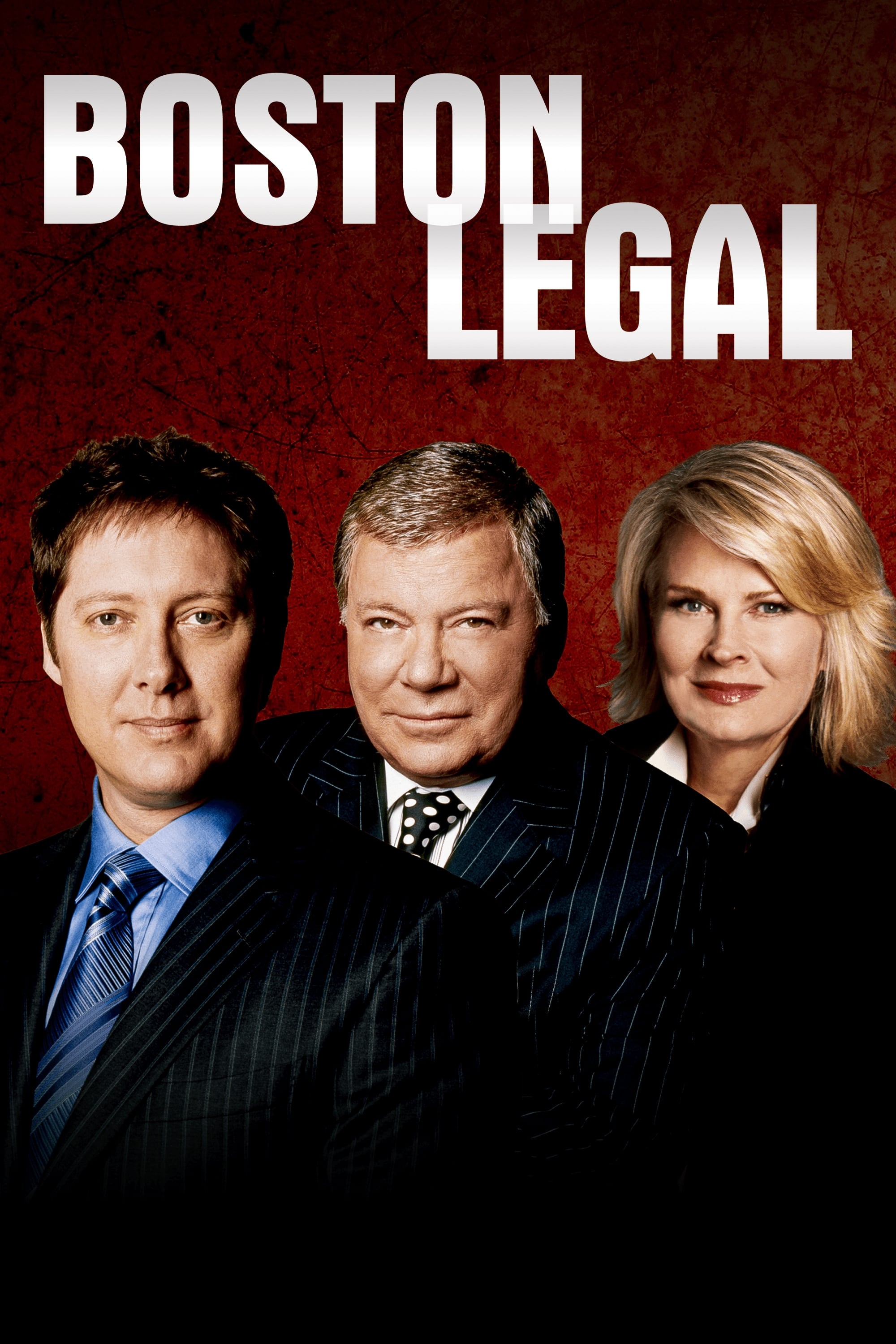 Candice Bergen, William Shatner, and James Spader in Boston Legal (2004)