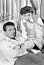 Howard Duff and Ida Lupino in Mr. Adams and Eve (1957)