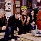 Jennifer Aniston, Courteney Cox, Lisa Kudrow, Matt LeBlanc, and Matthew Perry in Friends: The Reunion (2021)