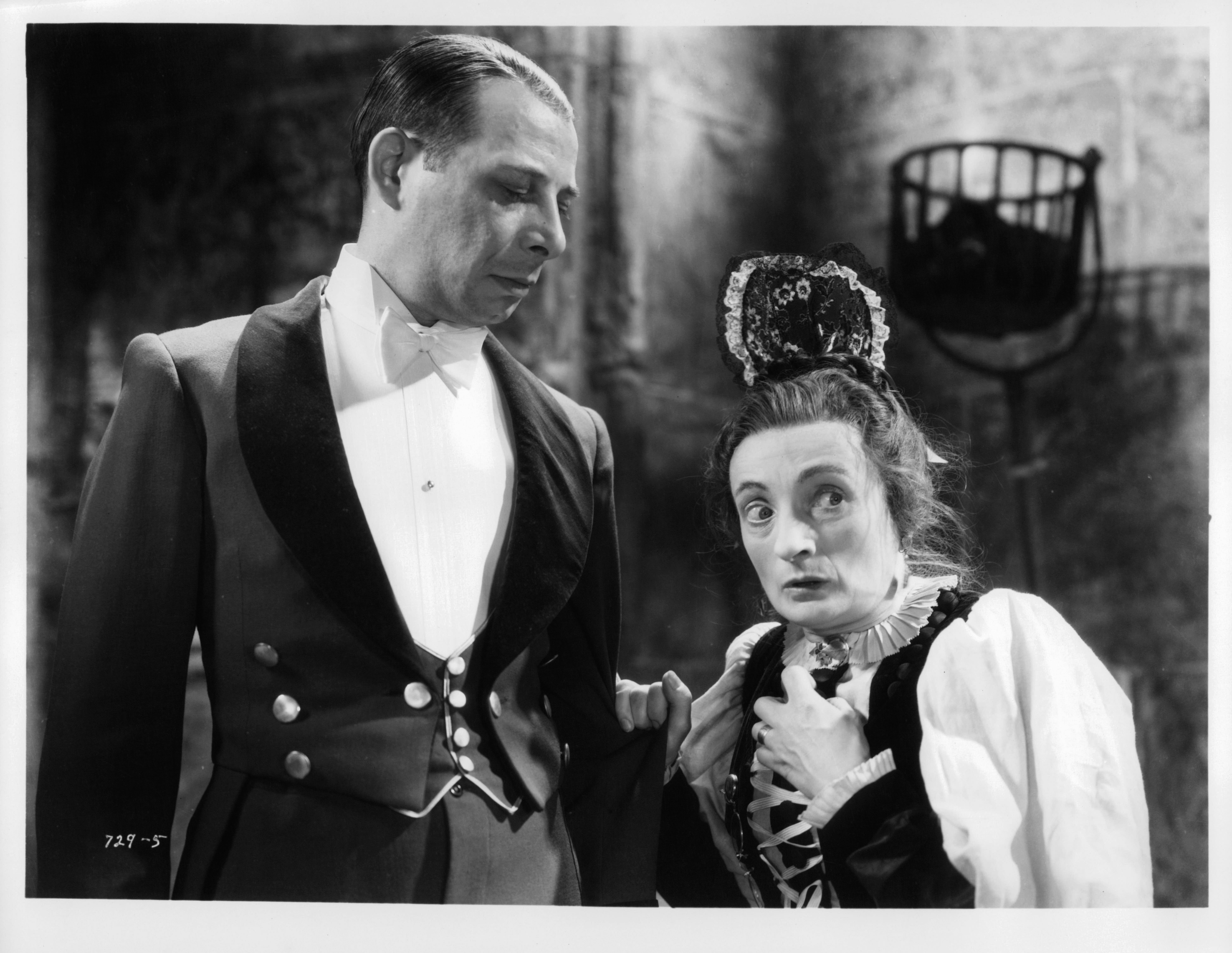 Una O'Connor and Lucien Prival in Bride of Frankenstein (1935)