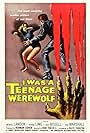 Michael Landon and Yvonne Lime in I Was a Teenage Werewolf (1957)