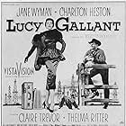 Charlton Heston and Jane Wyman in Lucy Gallant (1955)