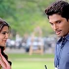 Allu Arjun and Samantha Ruth Prabhu in S/O Satyamurthy (2015)