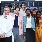 Dimitri Leonidas, Sara Martins, Gabriella Pession, Moe Hashim, Iwan Rheon, Christine Bartolucci, and Jojo Macari at an event for Those About to Die (2024)