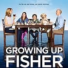 Jenna Elfman, J.K. Simmons, Eli Baker, and Ava Deluca-Verley in Growing Up Fisher (2014)