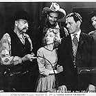 Donald Curtis, Virginia Davis, Frank LaRue, Kenneth MacDonald, and Tom Moray in Hands Across the Rockies (1941)