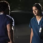 Robert Bailey Jr. and Tanaya Beatty in The Night Shift (2014)