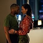 Chiwetel Ejiofor and Gal Gadot in Triple 9 (2016)