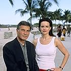 Robert Forster and Carla Gugino in Karen Sisco (2003)