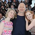 John Hillcoat, Jessica Chastain, and Mia Wasikowska at an event for Lawless (2012)