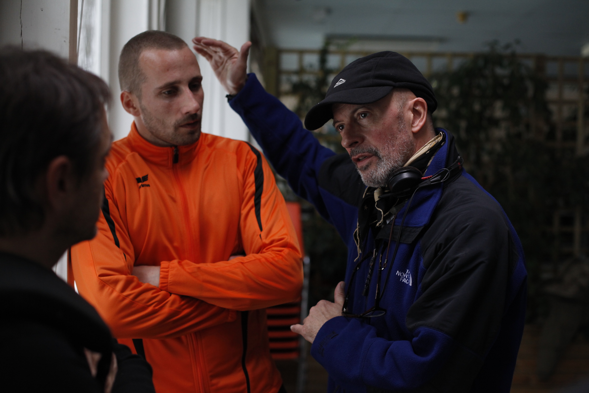 Jacques Audiard and Matthias Schoenaerts in Rust and Bone (2012)