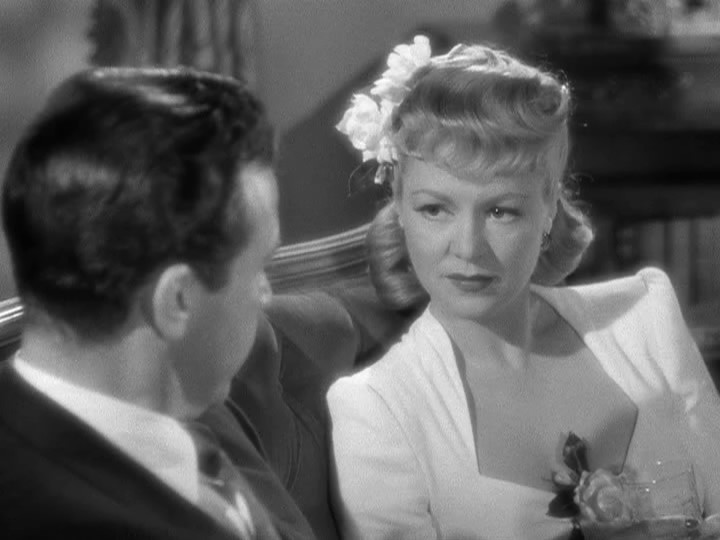 Dick Powell and Claire Trevor in Murder, My Sweet (1944)