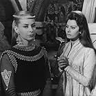 Sophia Loren and Geneviève Page in El Cid (1961)