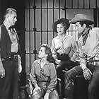 Mary Castle, Jim Davis, Gloria Winters, and Tyler McVey in Stories of the Century (1954)