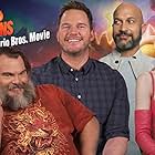 Jack Black, Chris Pratt, Keegan-Michael Key, and Anya Taylor-Joy in Burning Questions With 'The Super Mario Bros. Movie' (2023)