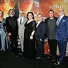 Michael Chabon, Akiva Goldsman, Alex Kurtzman, Rod Roddenberry, Trevor Roth, Heather Kadin, Jemal Countess, and Kirsten Beyer at an event for Star Trek: Picard (2020)