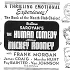 Mickey Rooney, Van Johnson, Fay Bainter, James Craig, Marsha Hunt, and Frank Morgan in The Human Comedy (1943)