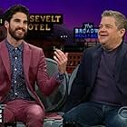 Patton Oswalt and Darren Criss in The Late Late Show with James Corden (2015)