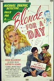 Kathryn Adams and Hugh Beaumont in Blonde for a Day (1946)