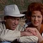 Maureen O'Hara and James Stewart in Mr. Hobbs Takes a Vacation (1962)