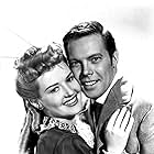 Betty Grable and Dick Haymes in The Shocking Miss Pilgrim (1947)