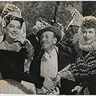 Ann Doran, George Meader, and Rosalind Russell in Roughly Speaking (1945)